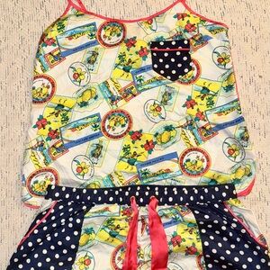 Juicy Couture satin pajama set